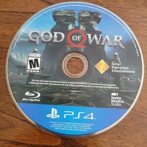 Sony PS4 God of War - Video Game Disc NO BOX